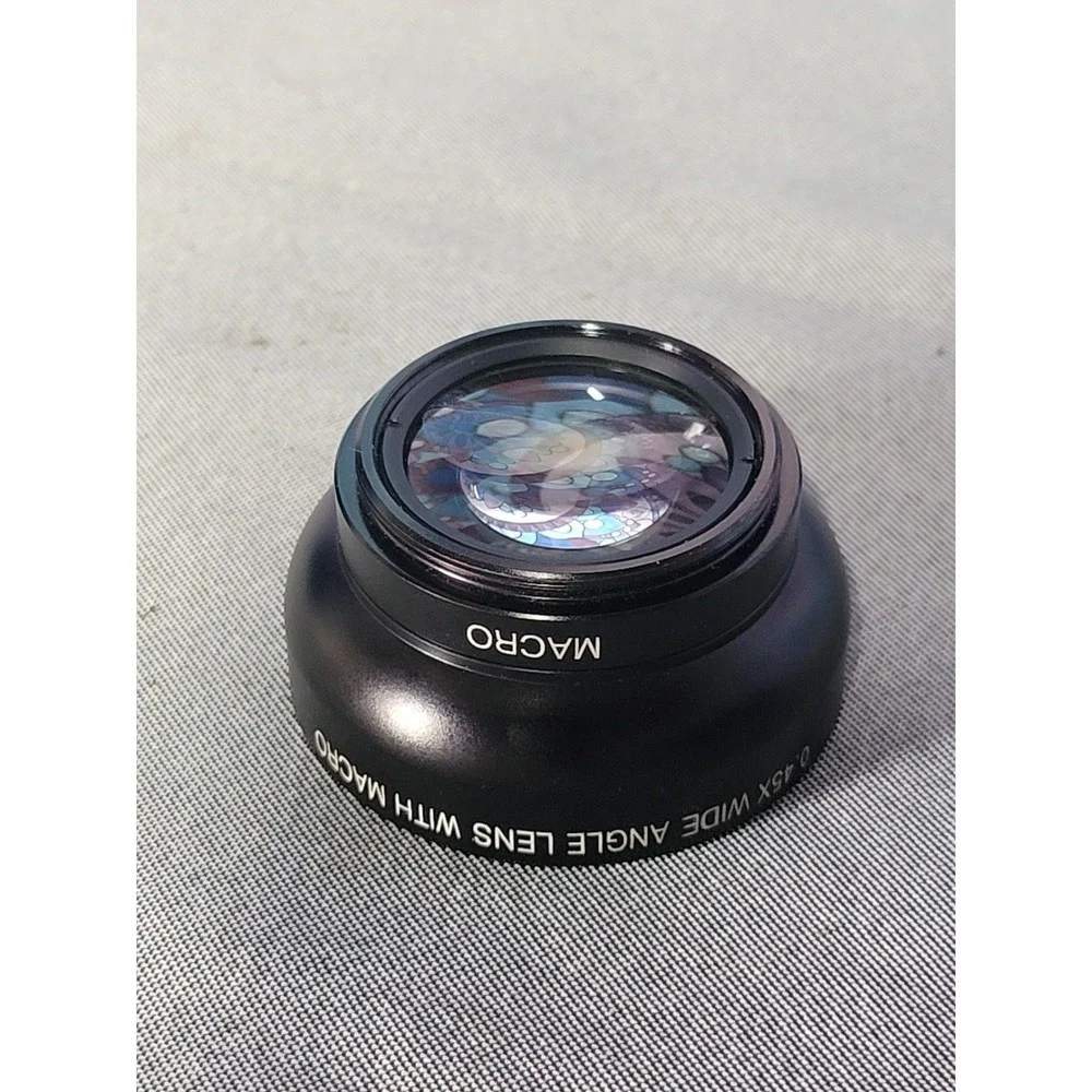 Unbranded 0.45X‎ Wide Angle Lens With Macro Screw-On Camera Lens